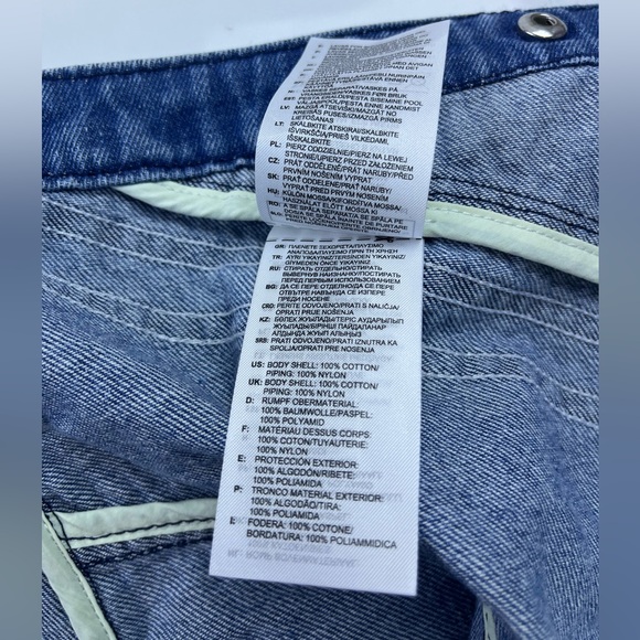 Adidas Originals by Danielle Cathari Denim Jeans N272-24 - Picture 8 of 10